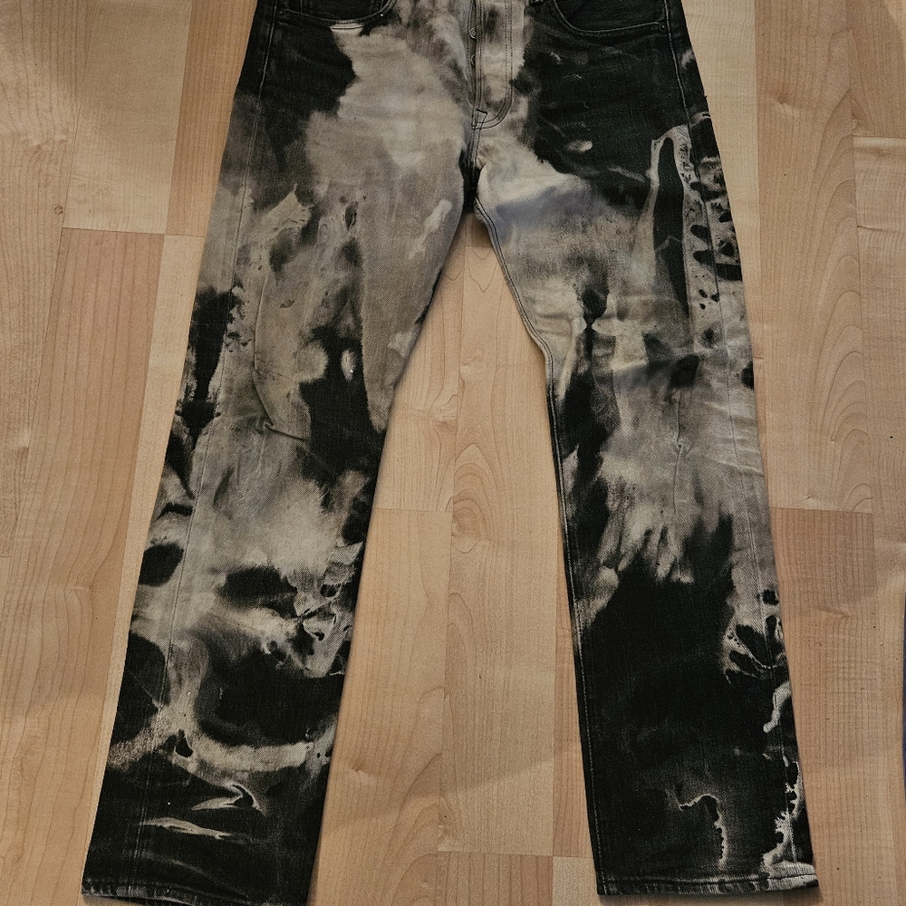 Levi's Black and White Men's Jeans
